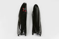 UFO Fork Slider/Quick Start Protector for Yamaha YZ450F 2010-2023 (black)