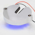 ITC Pontoon Boat Wine Glass Holder Base 81442CH-BL - LED 12V Blue