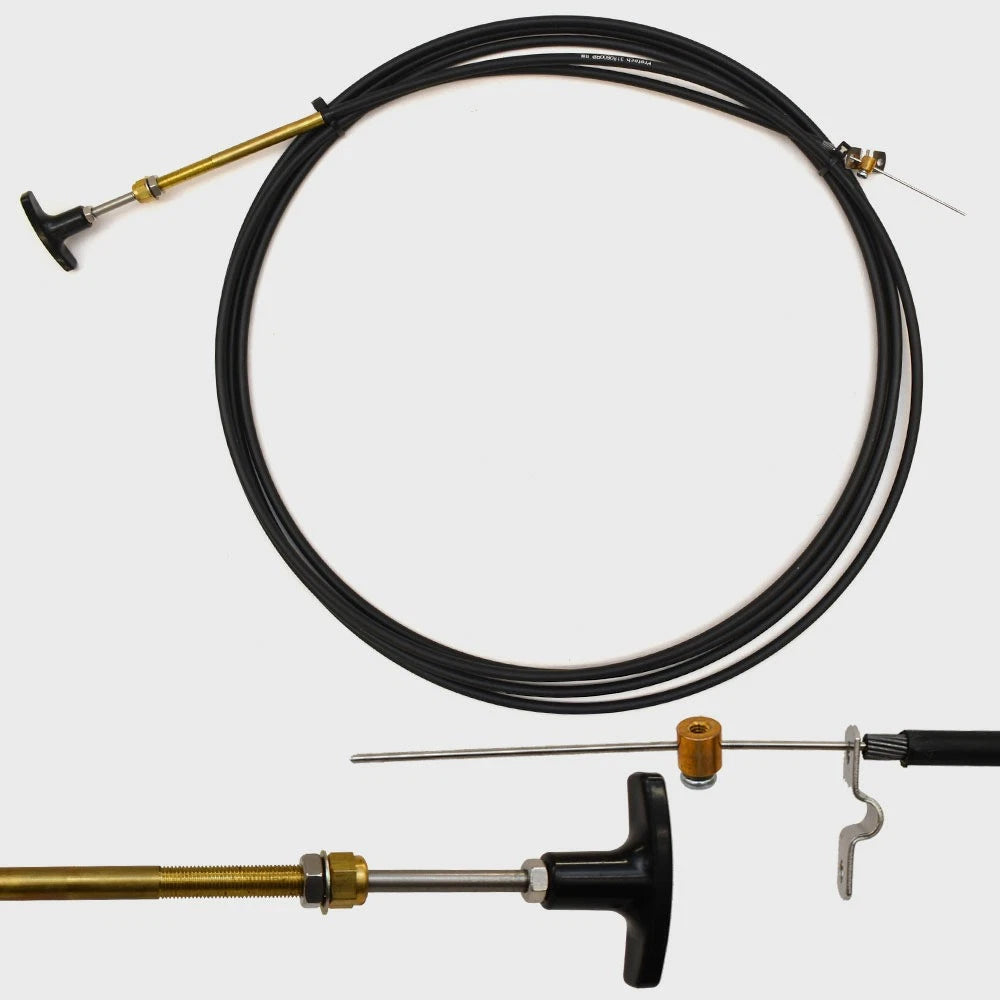 Maxflex Boat Closing Pull Cable ST036 - Four Winns Fuel Tap 6 Meter