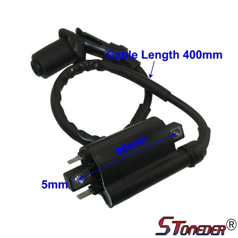 STONEDER Ignition Coil for GY6 XV250 Baja Linhai 260cc 300cc Engine Scooter ATV