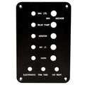 Ranger Boat Switch Panel Blank 7202507 - 7 1/4 X 4 3/4 Inch Black