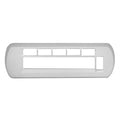 Malibu Boat Bezel Switch Module 3729030 - 7 1/2 X 2 1/2 Inch Chrome
