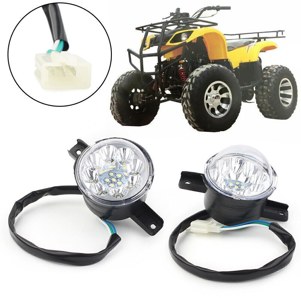 Wire Headlight Head Light Fit ATV Quad for 110 125CC Taotao Coolster Gokart