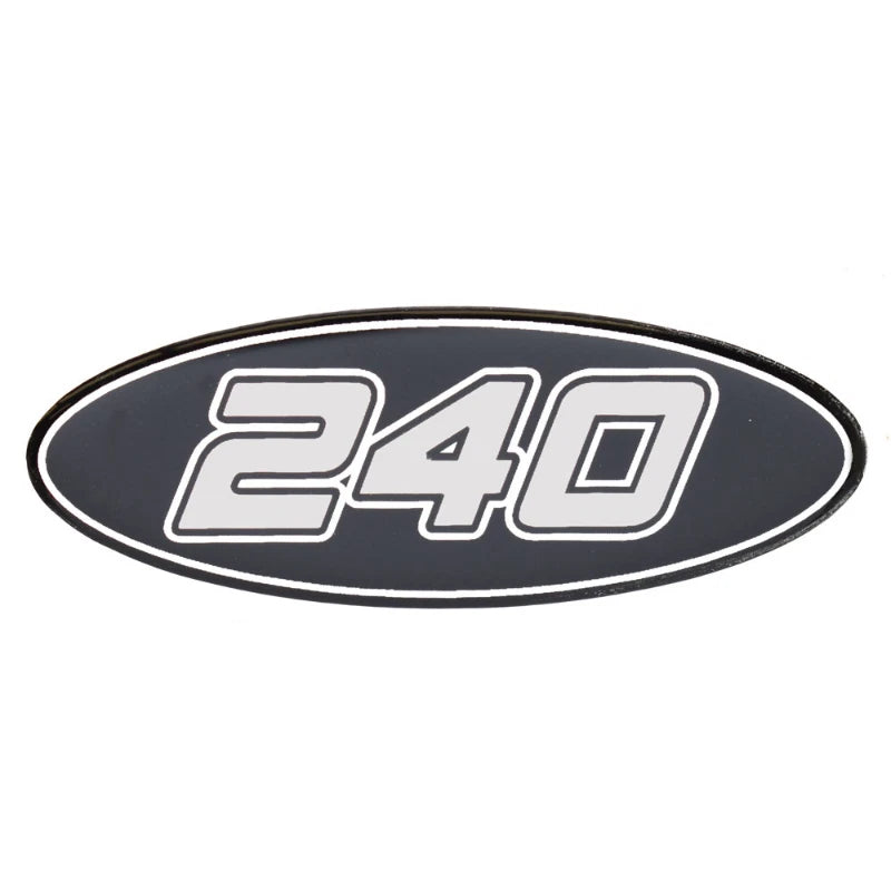 Crownline Boat Raised Decal 40160 - 240 Black