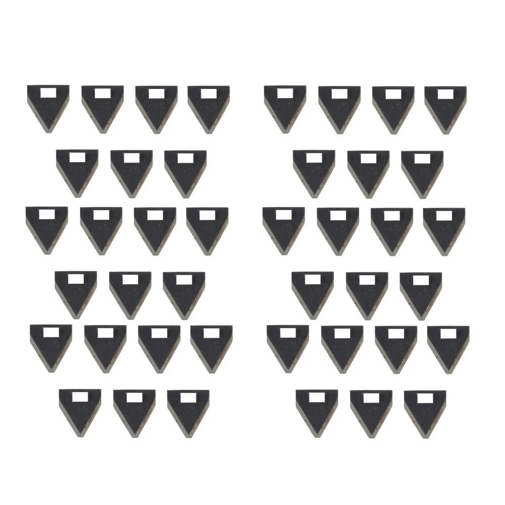 87106692 Set of 42 Fits Case/IH Combines Straw Chopper Knife Sections 7250 8010