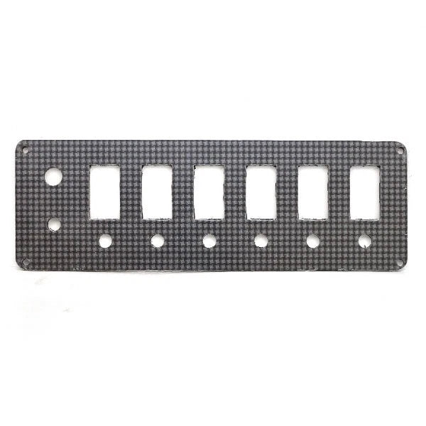 Hurricane Boat Blank Switch Panel 23171 - 198 Carbon Fiber