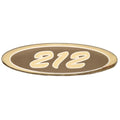 Crownline Boat Raised Decal 61225 - 212 Gold Silver Tan
