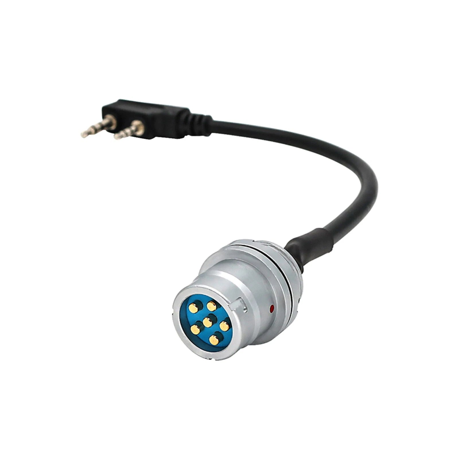 6 Pin Plug to Socket K-Type Adapter Cable for AN/PRC 148 152 152A Walkie-Talkie