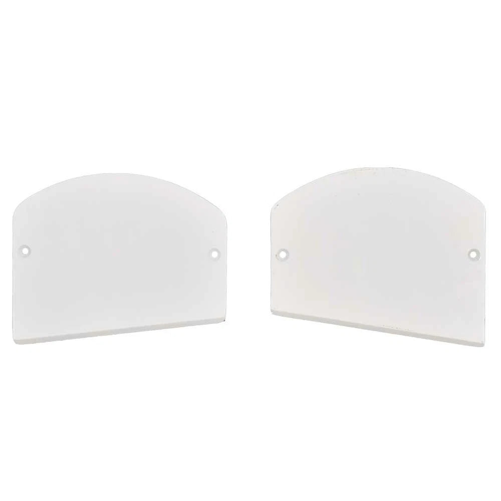 Mastercraft Boat Vent Caps - Maristar White Aluminum (set of 2)
