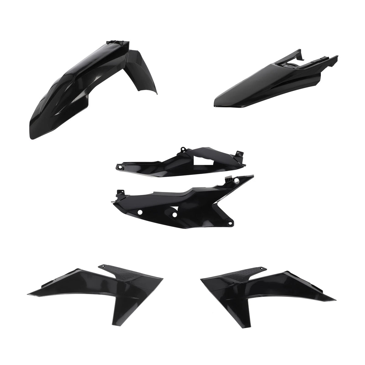 ACERBIS Plastic Body Kit for KTM Offroad 2000-2023 Black