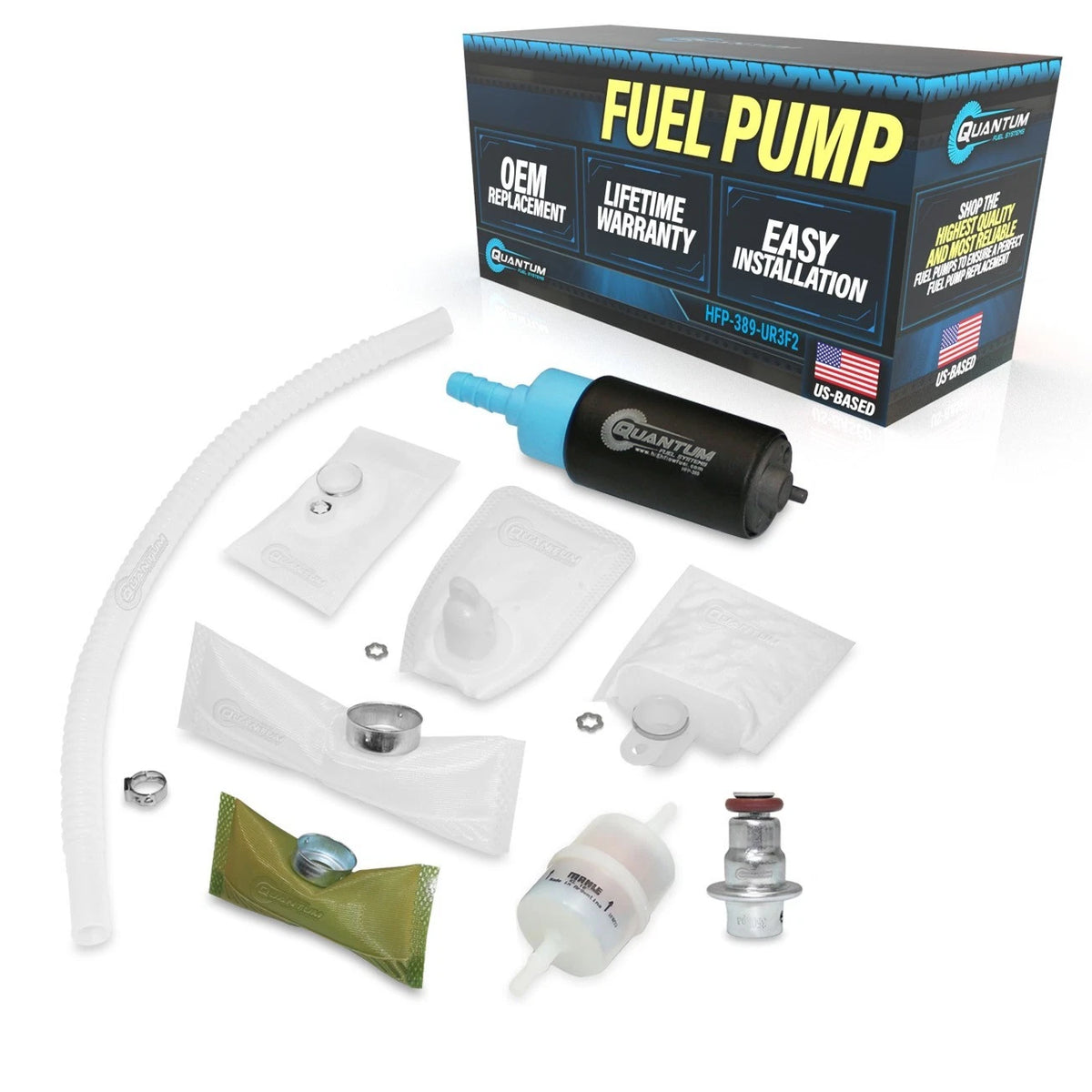 QFS Fuel Pump +regulator +filter for 05-09 Aprilia 650 Pegaso Strada AP8127816
