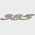 Cruisers Boat Model Decal Sticker V2085200 - 385 Motoryacht Gray