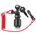 Ignition Switch Key with Lanyard 5005801 for Johnson OMC Evinrude Boat 40-200HP