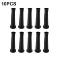 10 Pcs 9mm Black Rubber Wire Protector Cable Sleeve Boot Cover for Angle Grinder