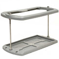 Hydra Sport Boat Battery Bracket HS22291246 - 12 Inch Gray Plastic