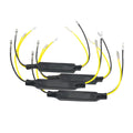 4Pcs LED Load Resistor Decoder Motorcycle Turn Signal Indicator Light LED Load V