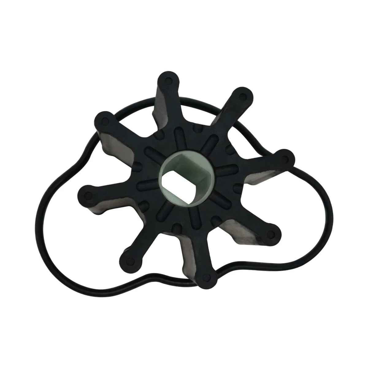 Raw Water Pump Impeller Kit for Mercruiser 5.0L 5.7L V8 47-862232A 2 Engine Part