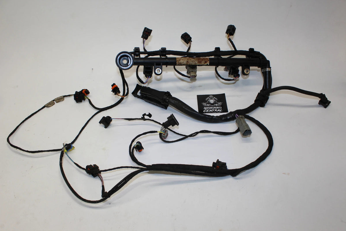 2005 SEA-DOO GTX 4TEC SUPERCHARGED FUEL INJECTOR HARNESS RAIL COMPLETE