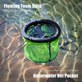 Fishing Net Pocket Foldable Design with Soft Rubber Coating for Easy Transport