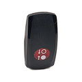 Larson Illuminated Black Livewell Pump Fill Boat Rocker Switch Cover Plate