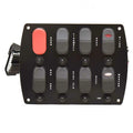 Tracker Boat Rocker Switch Panel AD-352-004 - Black Plastic