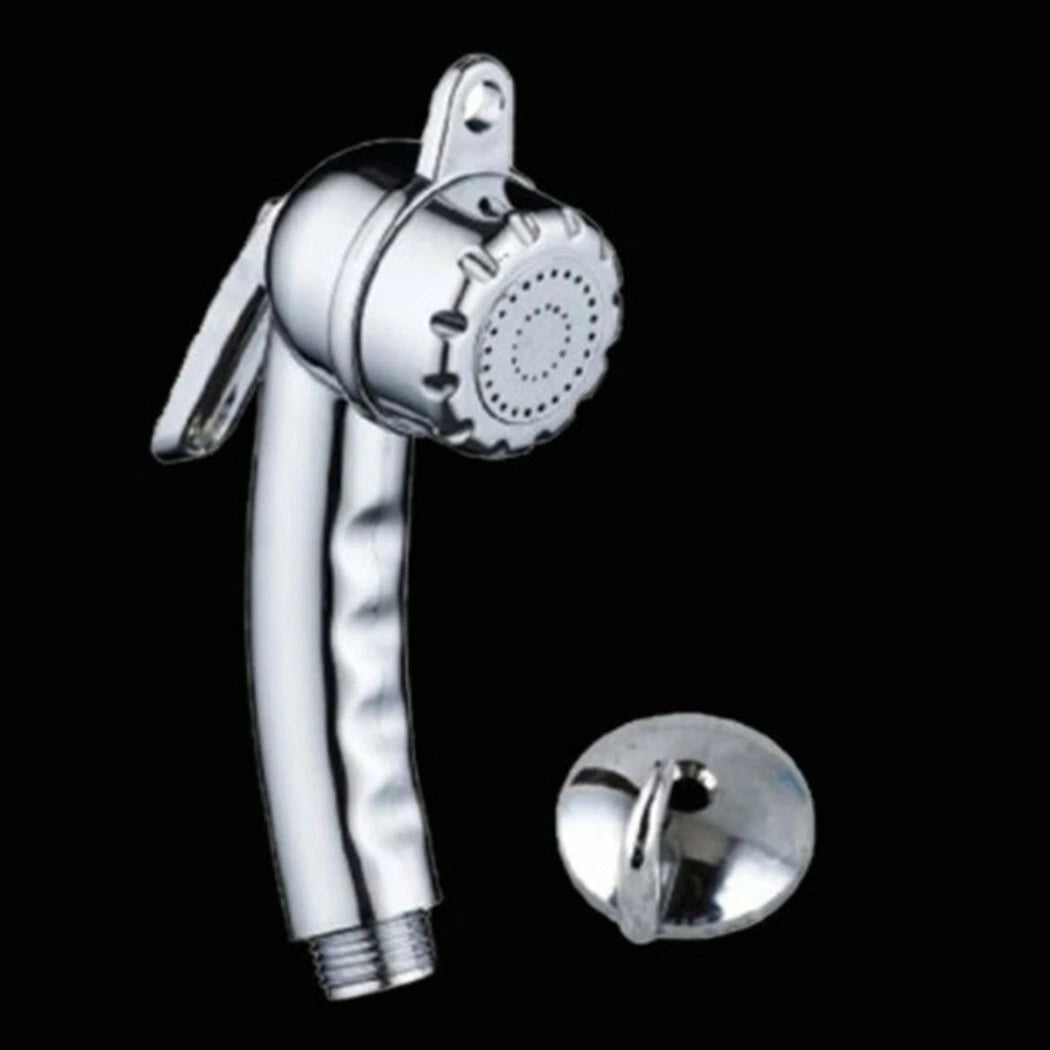1pcs Shower Head 1/2 with Start/stop Button Boat Camping Camper Shower DE
