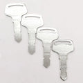 4 PCS Ignition Keys 15248-63700 for Kubota B Series Tractor Case & Holland