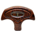 Tahoe Boat Steering Wheel Center Panel 11986 - Woodgrain Plastic