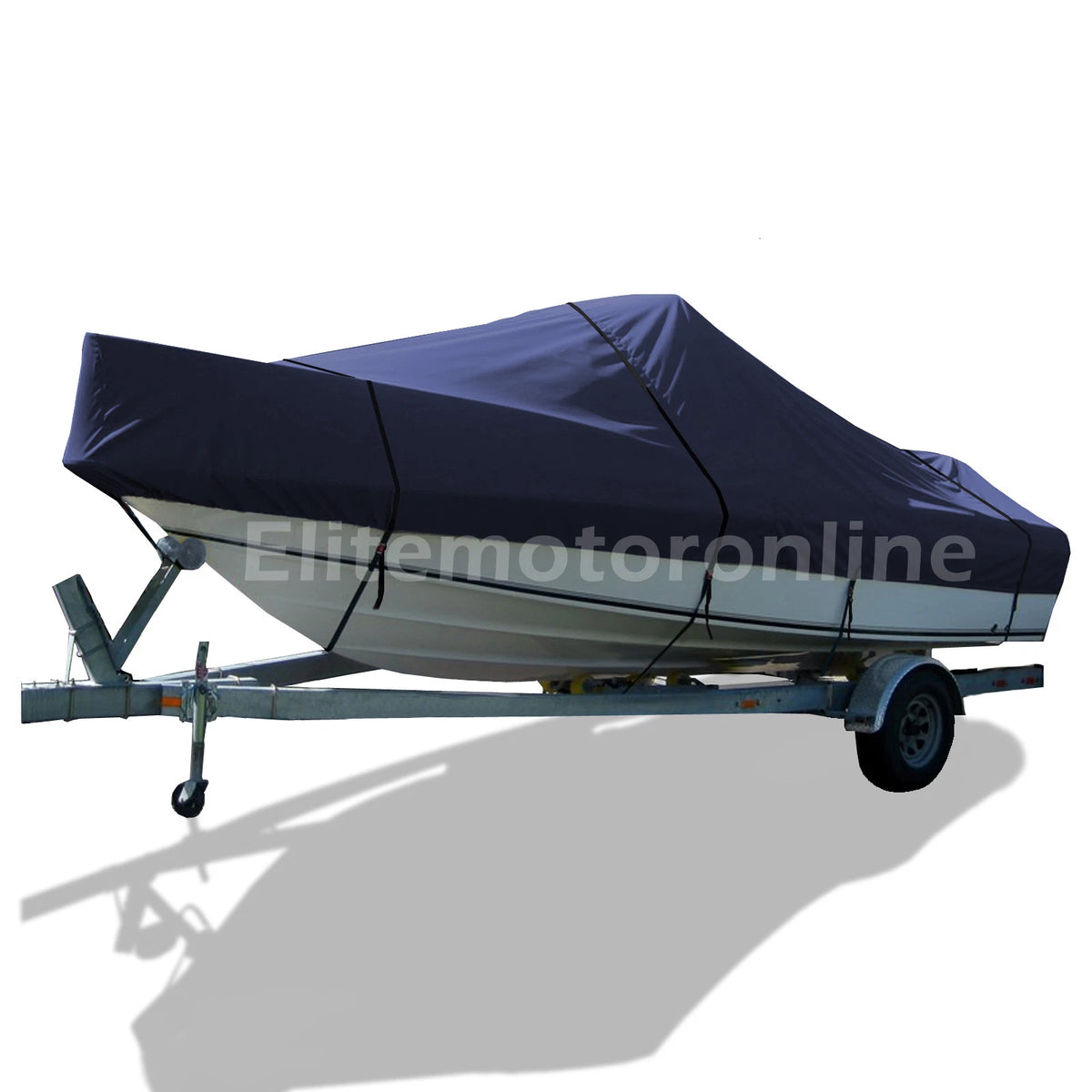 Deluxe Bayliner Capri 2350 BD/SS BR Bowrider I/O Trailerable Boat Cover Navy Pro