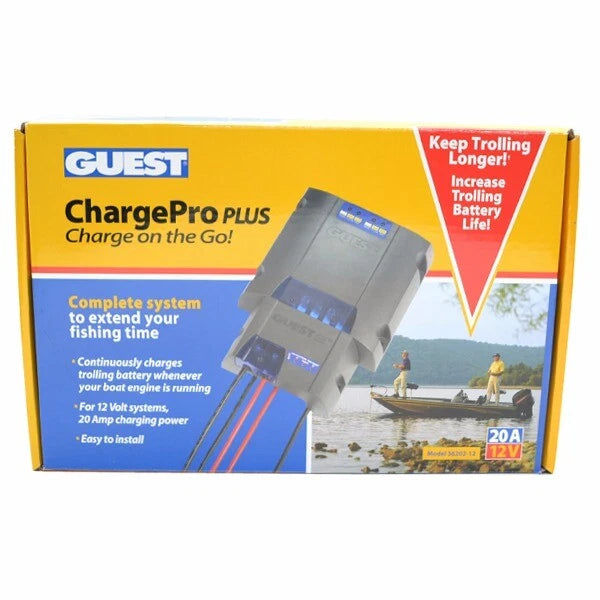 Marinco Boat Battery Charger 36202-12 - Trolling with Atlernator 12V