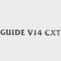 G3 Boat Decal 73405108 - Guide V14 CXT 22 X 2 Inch Black Silver 2014