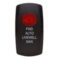Ranger Boat Rocker Switch Cover - Livewell - Man
