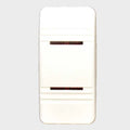 Carling Boat Rocker Switch Plate - Blank White Actuator