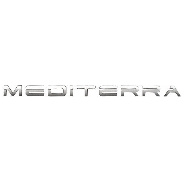 Doral Boat Raised Decal 425-00-1840 - Mediterra Silver