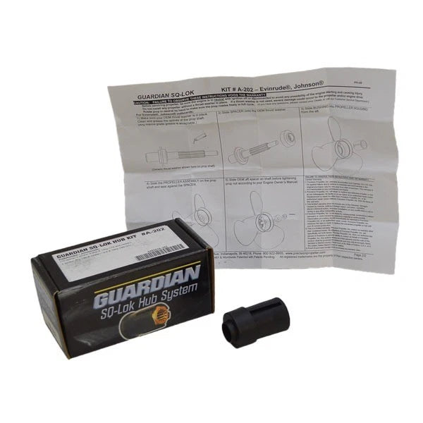 Precision Boat Propeller Hub System A-202 - Guardian SQ-Lok Evinrude BRP