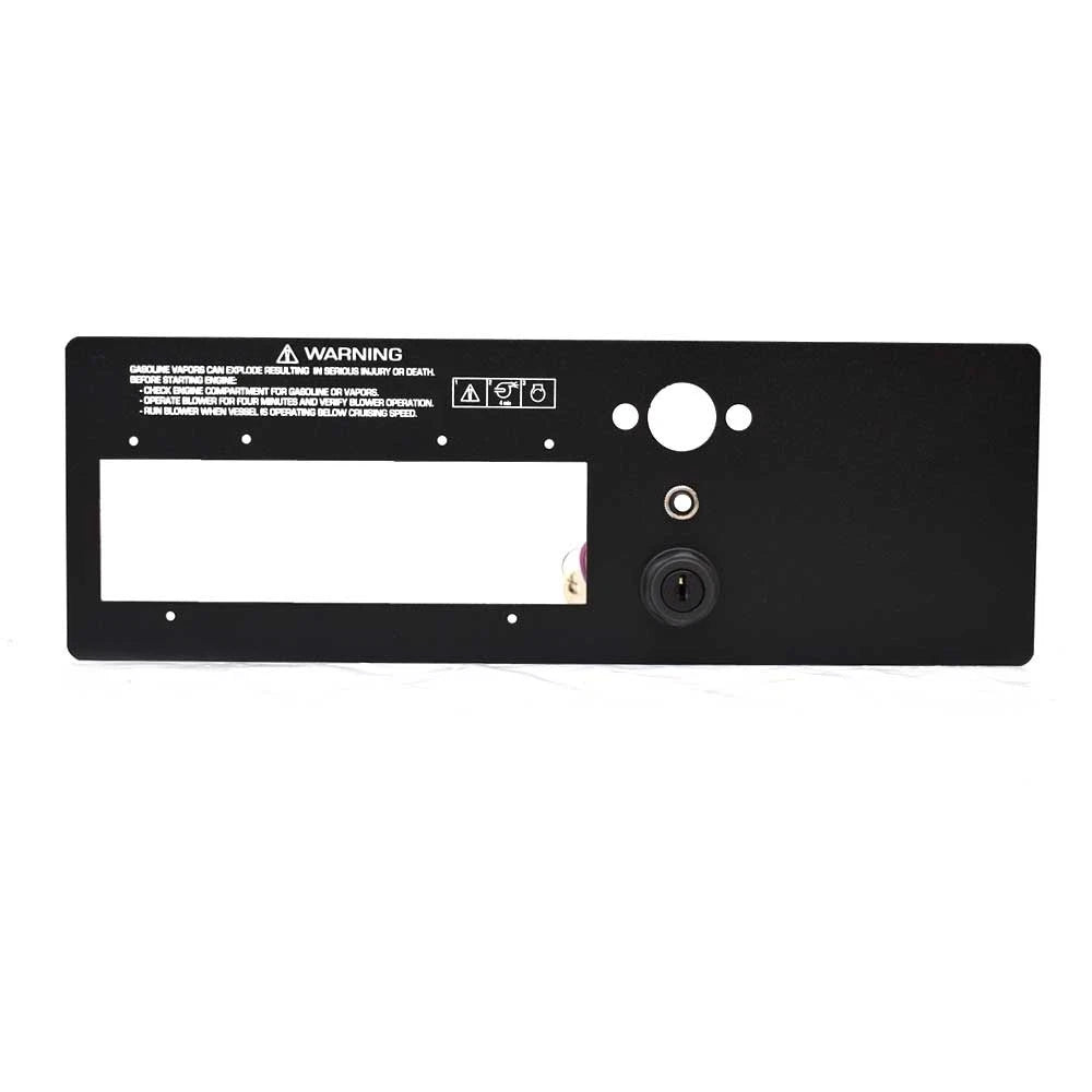 Four Winns Boat Ignition Panel 025-4401 - 14 1/4 X 4 3/4 Inch Aluminum