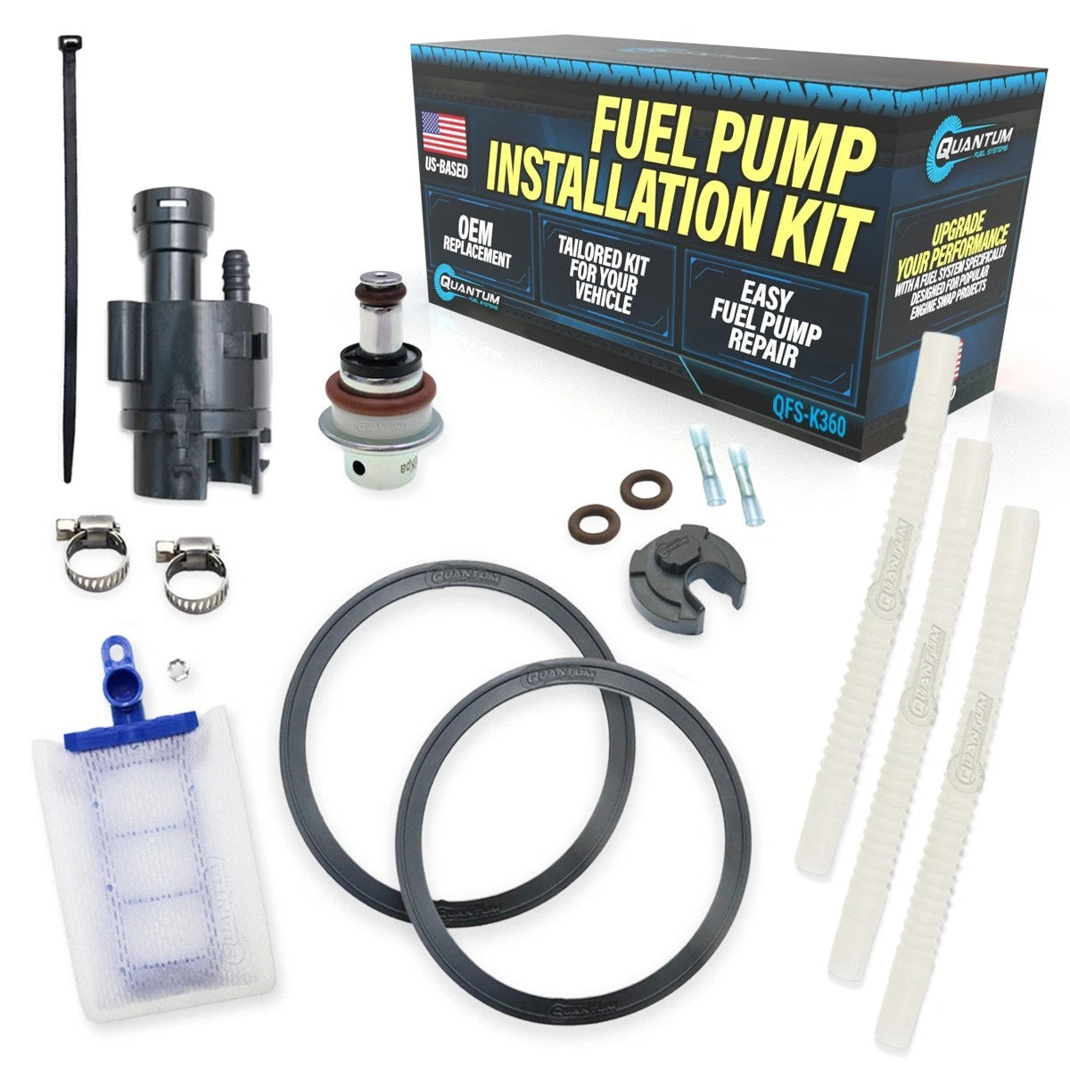 11-20 Polaris Ranger Scrambler 2204401 Fuel Pump Kit +reg +filter +gaskets