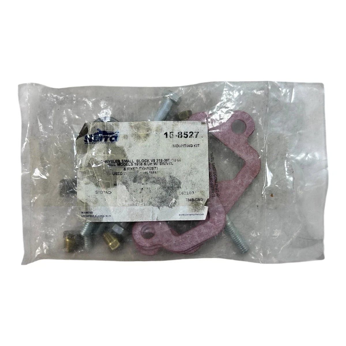 Sierra 18-8527, Marine Exhaust Manifold Mount Kit Assembly, OEM