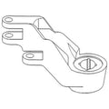 LH Steering Arm with Dual Steering Cylinders Fits John Deere Models L36442