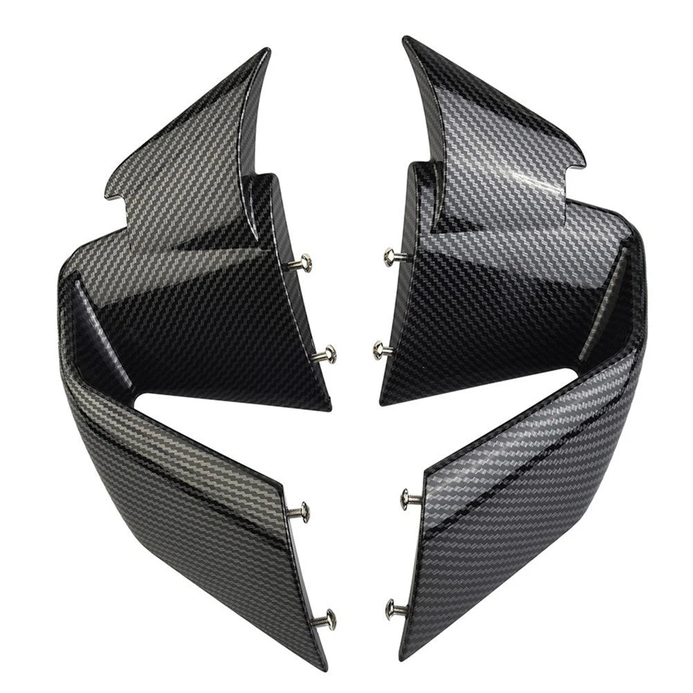Spoiler Fxed Wind Winglets in Carbon Fiber for BMW Motorcycles 2019 2022