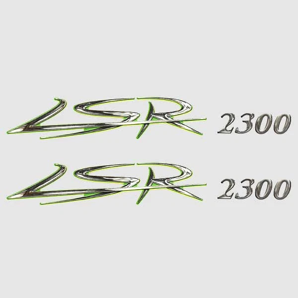 Larson Boat Raised Model Decal 8624-1442-00 - LSR 2300 Stickers (pair)
