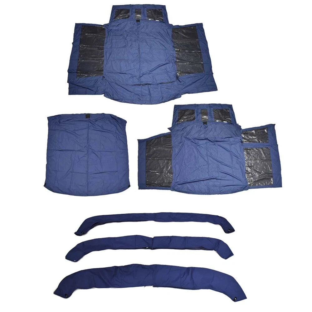 Lowe Boat Enclosure Curtain Kit 45500-07 - 230 WT Dowco Blue 2016