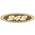 Crownline Boat Raised Decal 6139 - 242 Gold Silver Tan