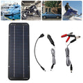 Compact 30W Solar Panel with Trickle Charging Functionality for Cars and Boats