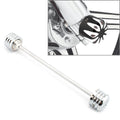 Front Axle Nut Covers Caps Axle Cover Installation Kit for Harley