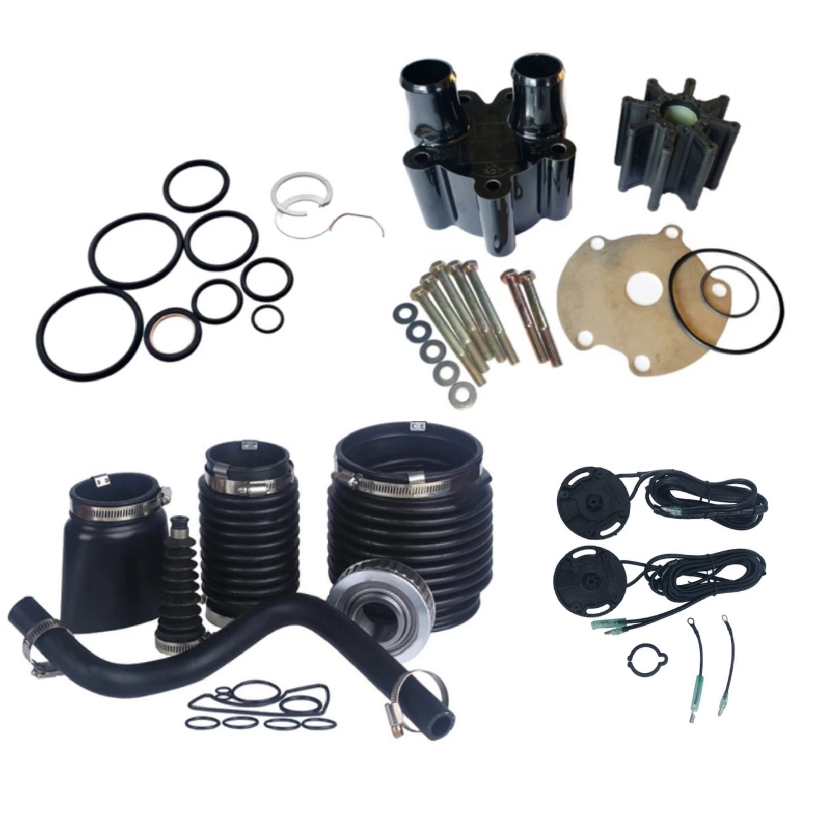 For MerCruiser All Bravo Sterndrive Models Transom &power Trim Cylinder Seal Kit
