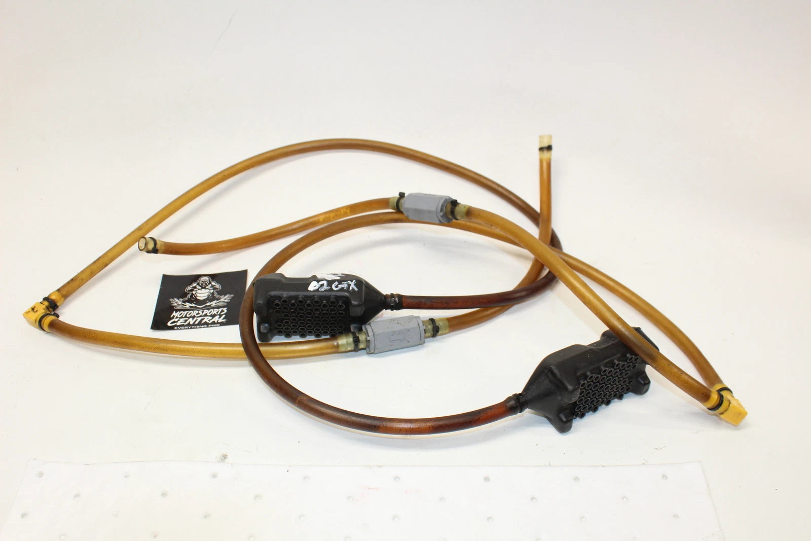 2002 SEA-DOO GTX 4TEC BAILER DRAIN TUBES ONE WAY VALVE BILGE ELBOWS PAIR