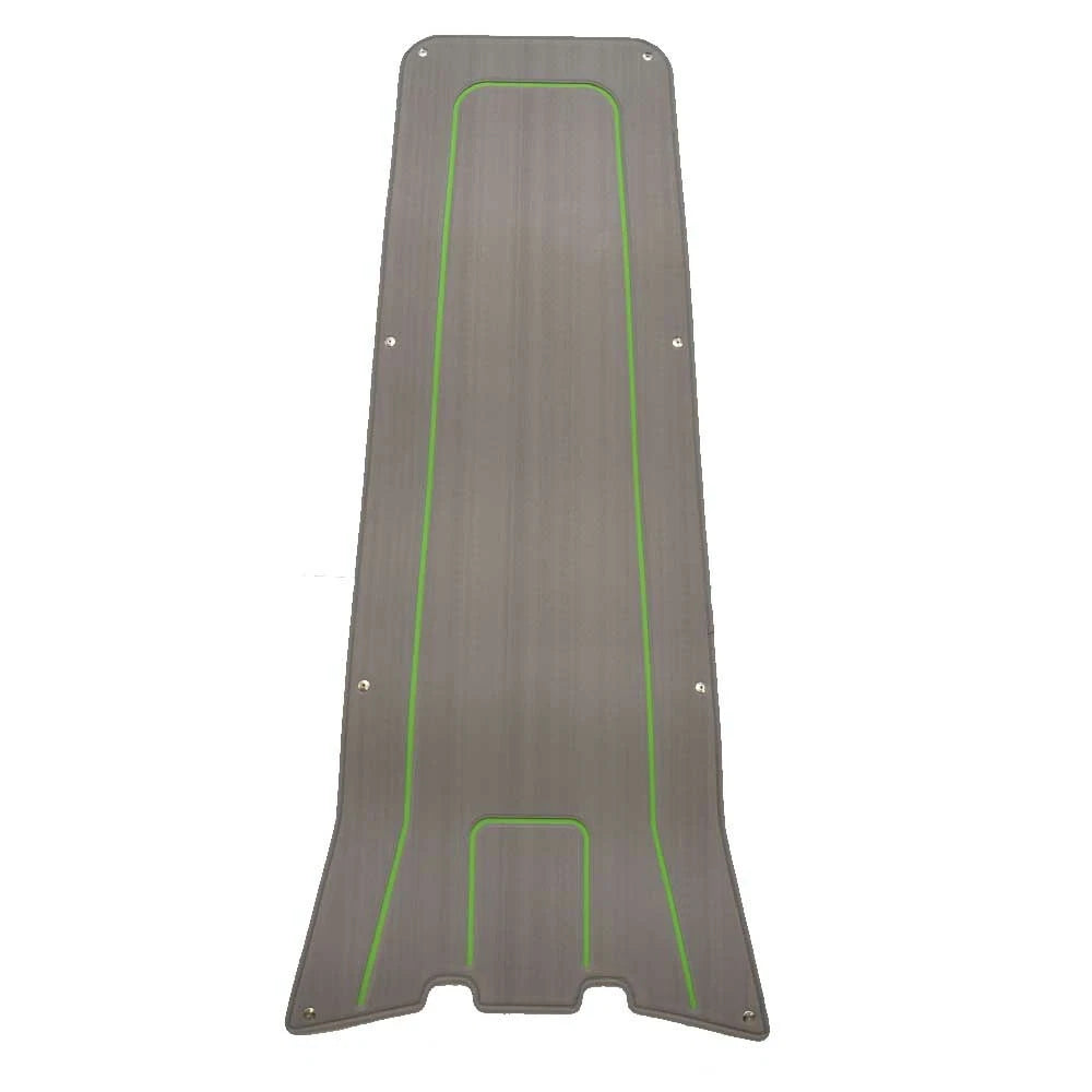 Tracker Boat Non-Skid Deck Mat 330502 - Snap-In MarineMat Gray Green