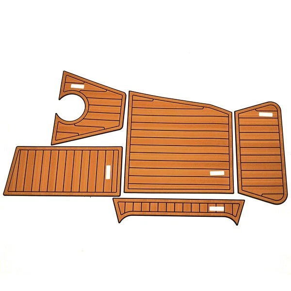 Striper Boat Floor Mats 8175-1041 - 270 WA Mocha (5 Pc Set)