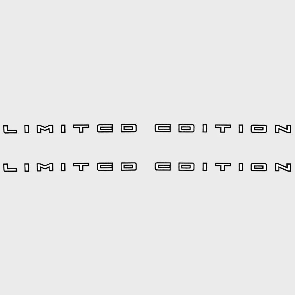 Bayliner Boat Model Decal - Limited Edition Sticker (pair)